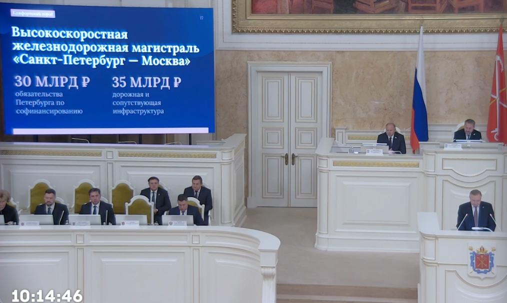 Строительство ВСМ Москва — Санкт-Петербург — один из ключевых мегапроектов, поддержанных бюджетом
