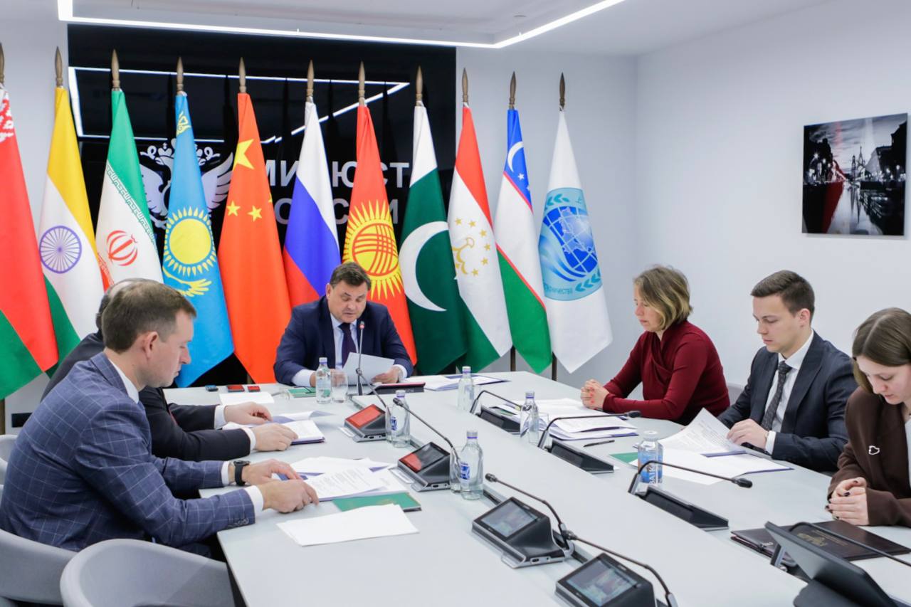 Состоялось двенадцатое Совещание министров юстиции государств — членов Шанхайской организации сотрудничества Состоялось двенадцатое Совещание министров юстиции государств — членов Шанхайской организации сотрудничества