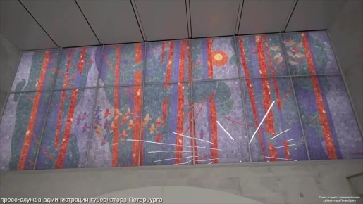Петербуржцам показали, как «Юго-Западная» выглядит изнутри