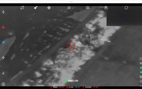 Продолжаем публиковать видео опытно-боевой апробации тяжелых гексакоптеров "Мангас в зоне проведения СВО