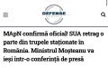 Михаил Онуфриенко: Министерство национальной обороны было проинформировано о сокращении части американских войск, развёрнутых на восточном фланге НАТО, в рамках процесса переоценки глобальной позиции Вооруженных сил США, —...
