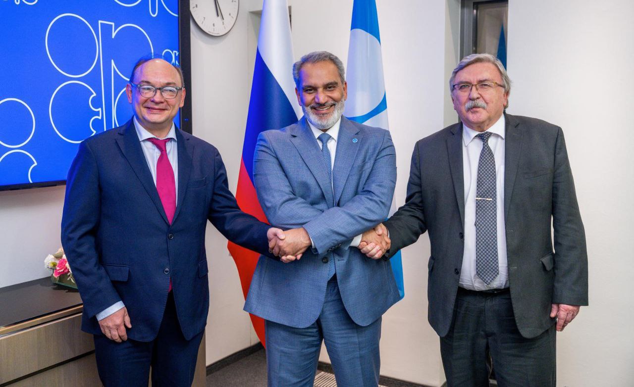 29 октября в штаб-квартире ОПЕК директор Департамента экономического сотрудничества МИД России Д.А.Биричевский и Постоянный Представитель Российской Федерации при международных организациях в Вене М.И.Ульянов встретились с...