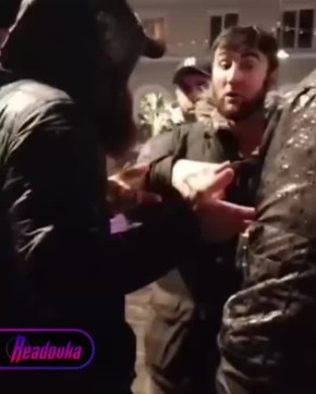 Пьяный беспредел у святых стен