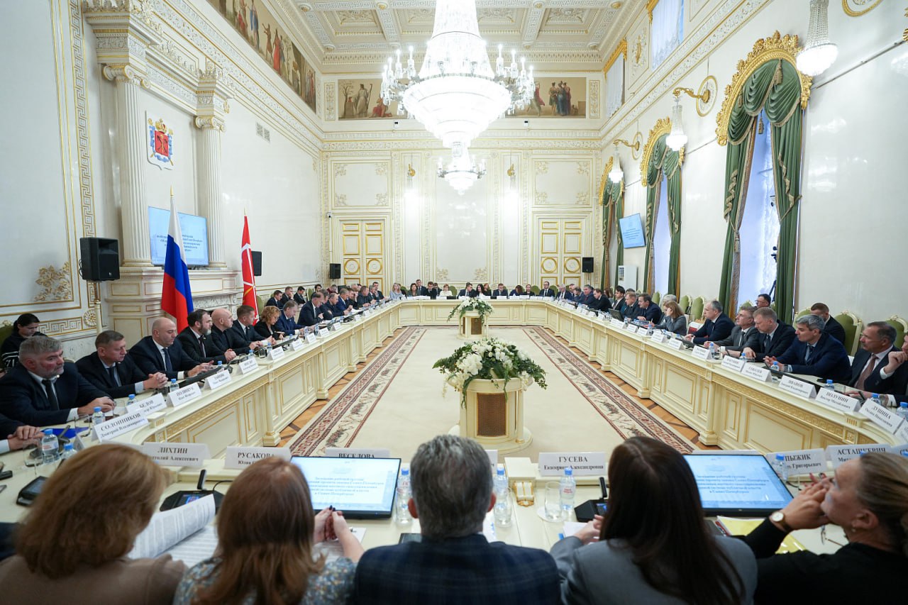 В Мариинском дворце состоялось заседание рабочей группы по обсуждению законопроекта о местном самоуправлении