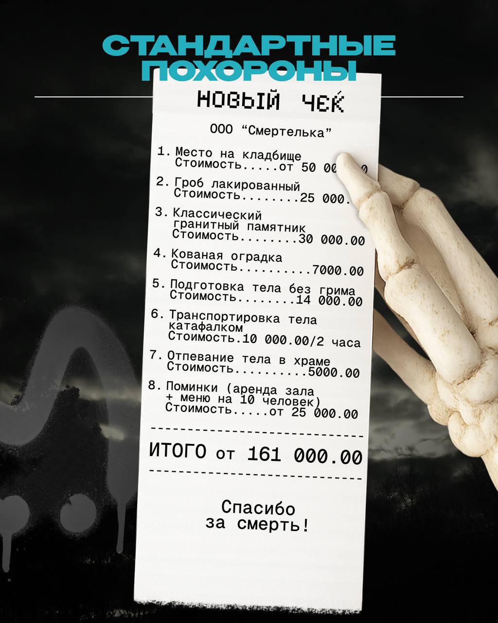 Что, подписчики, жить, кажется, дорого стало? А умереть — ещё дороже, бу! Что, подписчики, жить, кажется, дорого стало? А умереть — ещё дороже, бу!