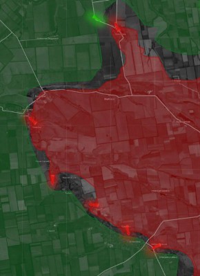 «На Днепропетровском направлении ВС РФ захватили населенный пункт Красногорское