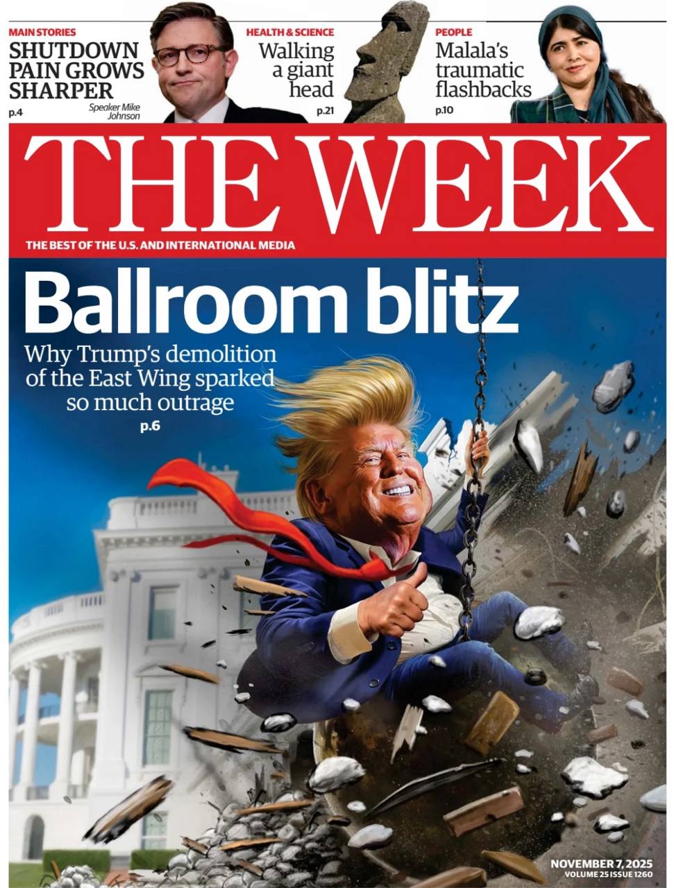 Владимир Корнилов: Американский еженедельник The Week пытается разобраться, почему перестройка Белого дома, затеянная Трампом, наделала столько шума