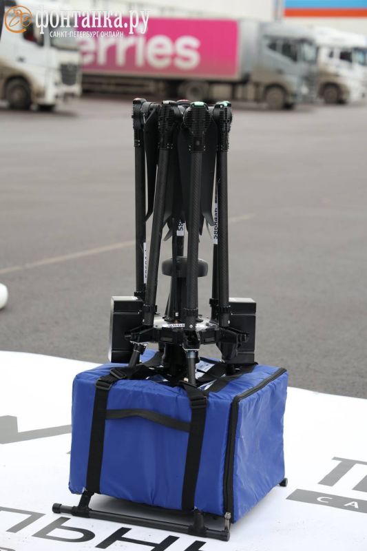 В Петербурге протестировали беспилотную доставку Wildberries