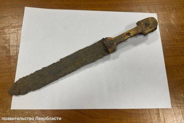 В Выборге случайно нашли кинжал 19 века — предположительно, он мог принадлежать кавказским горцам