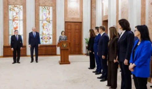 Сформировано правительство для Санду