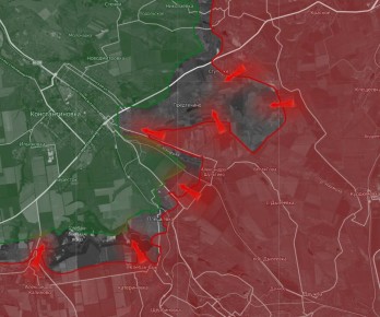 «На Константиновском направлении ВС РФ подтягивают силы на южном фланге и развивает наступление в сторону Иванополья через посадки и фермерские хозяйства
