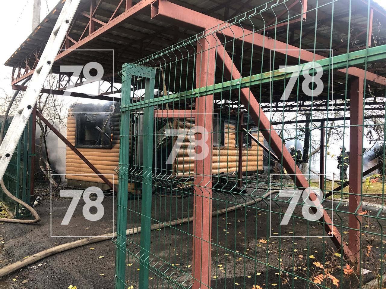 В пожаре в СНТ Ржевка-1 погиб человек В пожаре в СНТ Ржевка-1 погиб человек