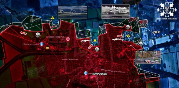 «Покровское направление: обстановка в городе продолжает накаляться, ВС РФ плотно взялись за Покровск и развивают наступление сразу с нескольких опорных точек, пытаясь замкнуть кольцо вокруг украинских позиций