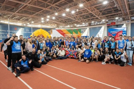 Вместе с активом «Единой России» принял участие в сдаче норм ГТО