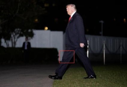 Олег Царёв: В сети обсуждают, что Трамп носит мочеприемник — обращают внимание, что на многих фото на ноге у него что-то похожее на систему для сбора мочи