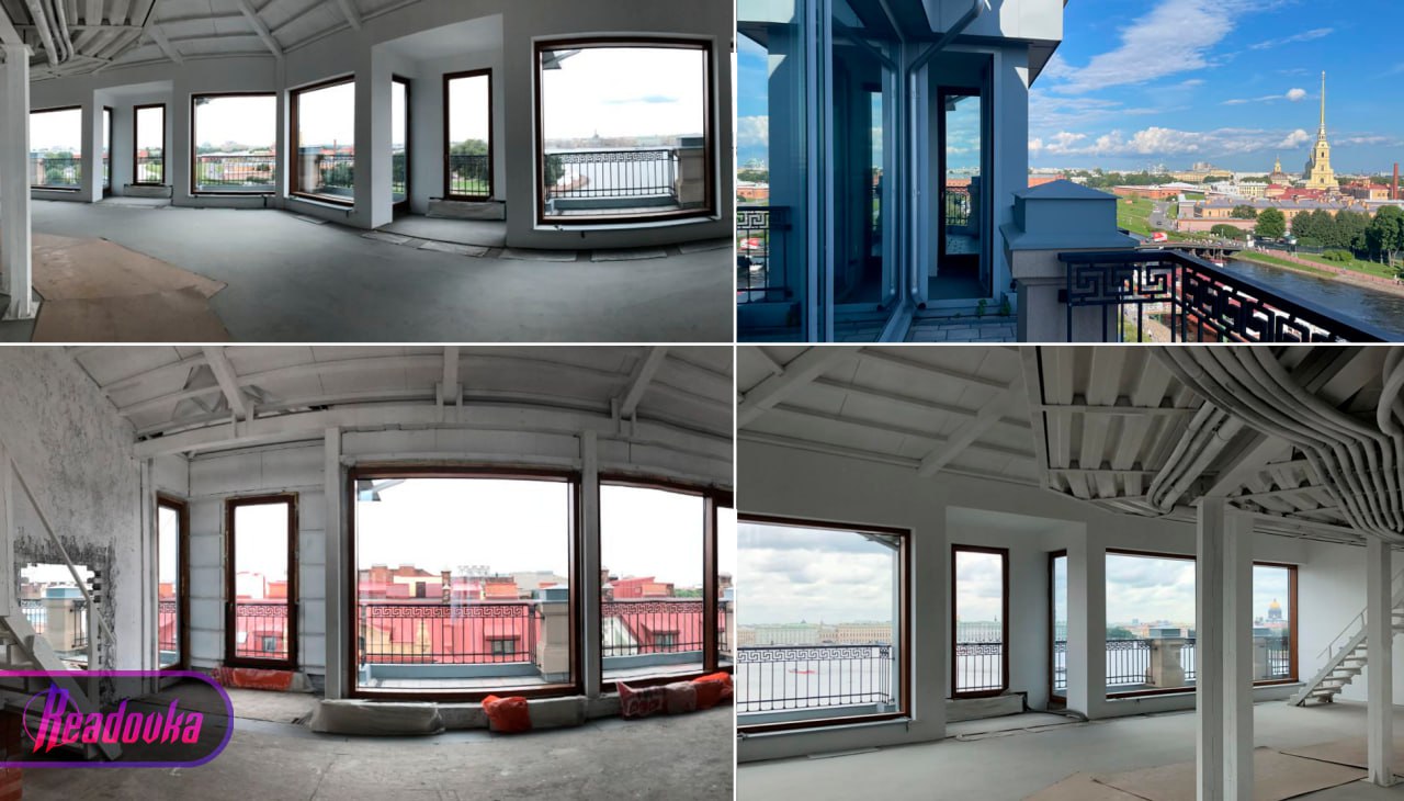 В Питере продают квартиру в сталинке площадью больше половины км за 1 млрд В Питере продают квартиру в сталинке площадью больше половины км за 1 млрд