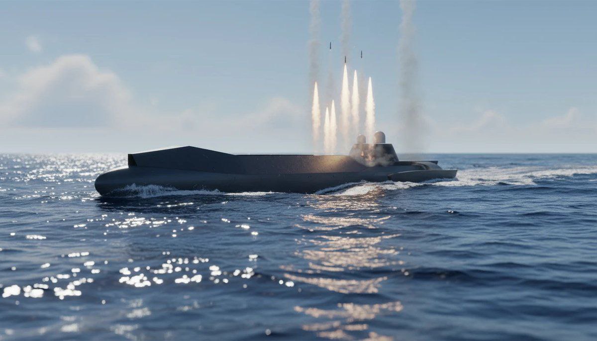 Китайские военные блогеры сообщают, что на верфи в Гуанчжоу находится в постройке для ВМС НОАК высокоскоростной беспилотный полупогружной тримаран, оснащаемый установками вертикального пуска управляемых ракет (48 ячеек) и... Китайские военные блогеры сообщают, что на верфи в Гуанчжоу находится в постройке для ВМС НОАК высокоскоростной беспилотный полупогружной тримаран, оснащаемый установками вертикального пуска управляемых ракет (48 ячеек) и...