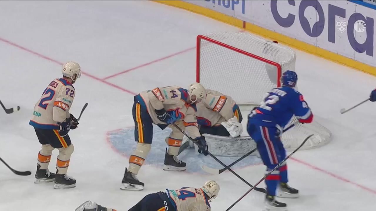 СКА обыграл «Шанхай Дрэгонс» со счетом 3:2 в домашнем матче