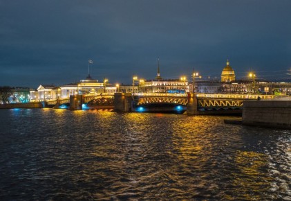 Количество мостов с художественной подсветкой увеличится