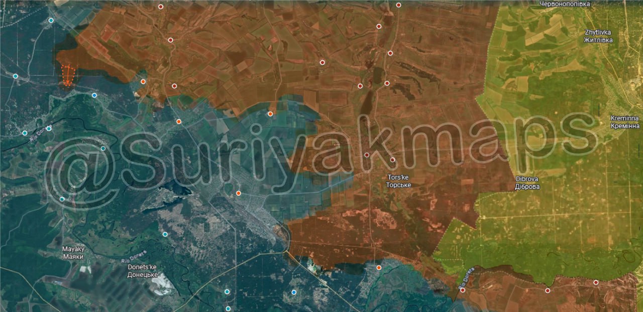 На большинстве направлений продолжается активное наступление российских войск, в то время как ВСУ проводят контратаки на отдельных участках На большинстве направлений продолжается активное наступление российских войск, в то время как ВСУ проводят контратаки на отдельных участках