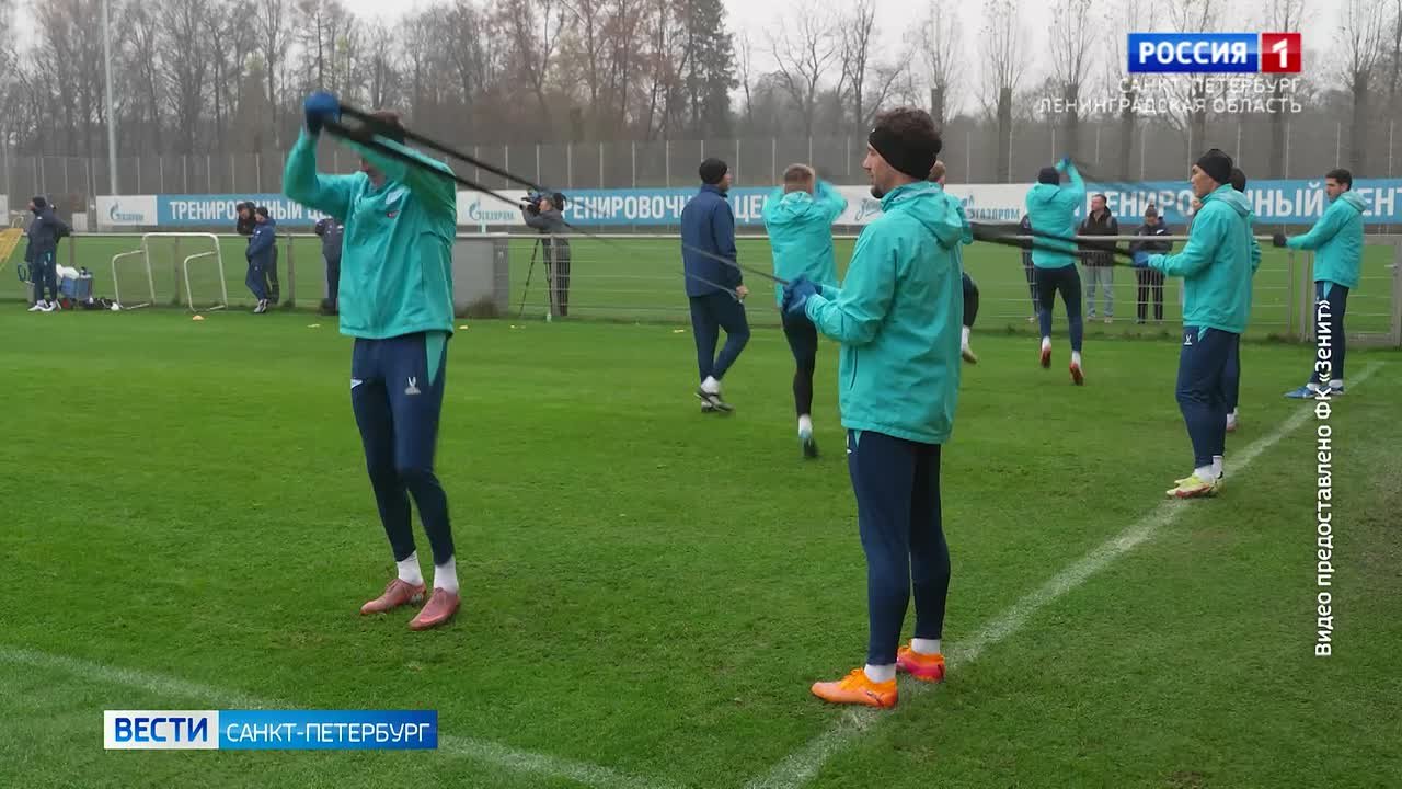 "Зенит" провел открытую тренировку перед матчем с "Крыльями Советов"