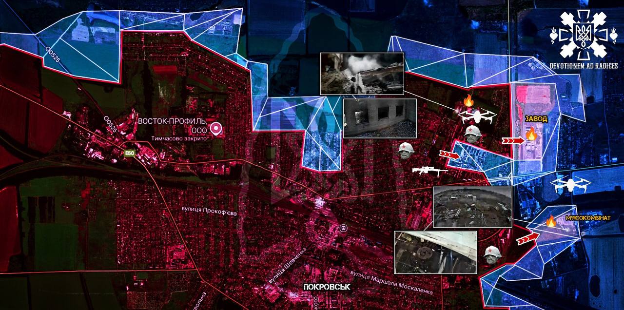 «Покровское направление: Ситуация уже не просто ухудшается, её постепенно затягивает в красную зону. То, что сейчас называют «серой зоной», сейчас выглядит не как равная борьба, а как банальное преимущество в количестве...