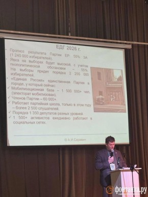 Глава исполкома петербургской «Единой России» заявил, что ближайшие выборы разочаруют оппозиционных политиков