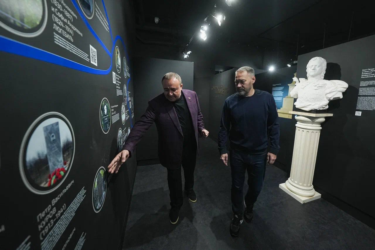 Посетил музейное пространство «Сохраняя память»