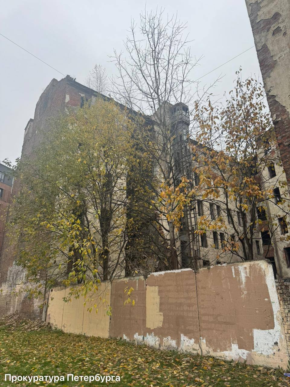 Обрушение произошло в доходном доме Лялевича