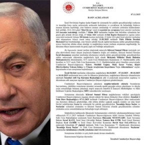 Аббас Джума: Генпрокуратура Стамбула выдала ордера на арест премьер-министра Израиля Биньямина Нетаньяху и еще 36 членов правительства и военного руководства еврейского государства