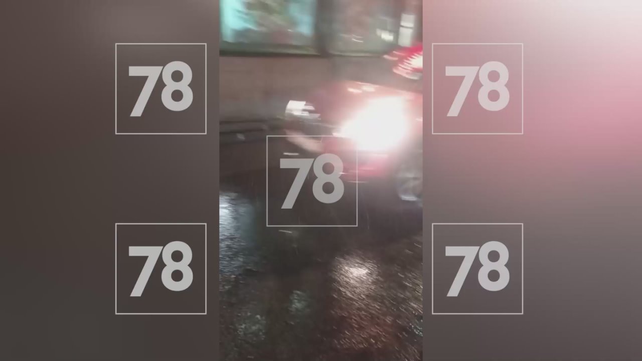 Пешеход устроил аварию на дороге у станции метро «Петроградская»