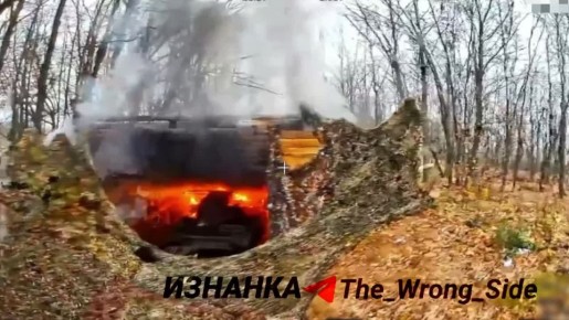 Дроноводы 15 ор СпН группировки "Север" сожгли очередную 155-мм САУ "Богдана" ВСУ