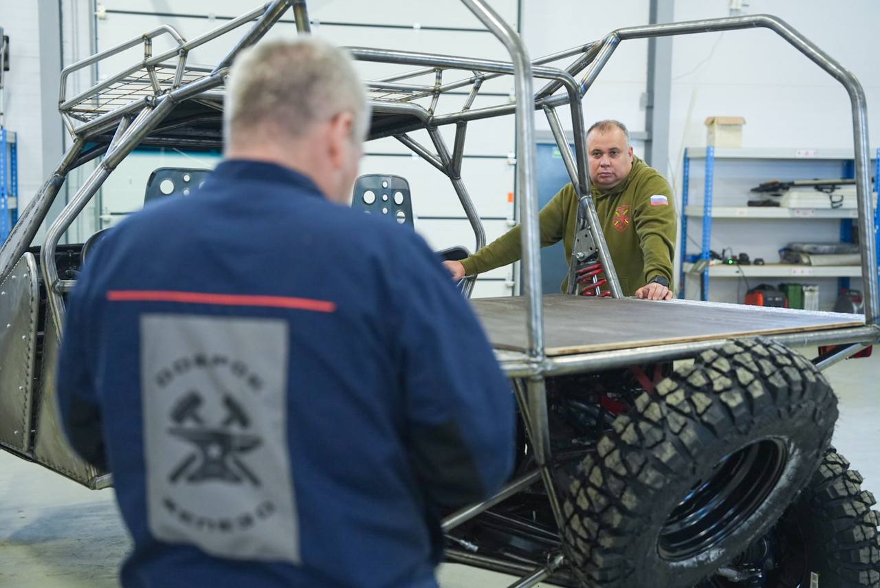 Багги «Тачанка» отправляется на фронт Багги «Тачанка» отправляется на фронт