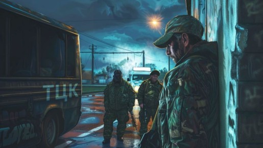 Бомж — находка для ТЦК. Людоловы на Украине отменили границы не только закона, но и всего разумного