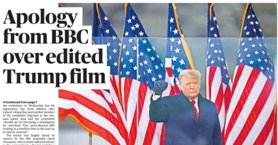 Владимир Корнилов: Руководство британской государственной медиакорпорации Би-Би-Си завтра планирует принести официальные извинения перед Трампом за откровенный прошлогодний фейк с монтажом его речи аккурат перед...