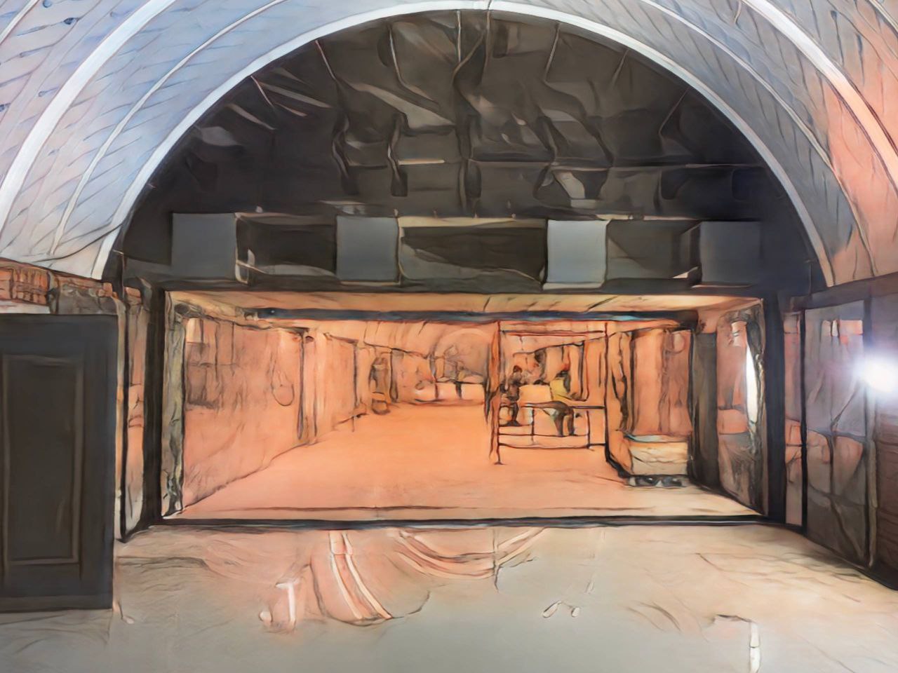 На станции «Путиловская» строящейся Красносельско-Калининской линии метро завершены монтаж потолочного зонта и установка светильников На станции «Путиловская» строящейся Красносельско-Калининской линии метро завершены монтаж потолочного зонта и установка светильников