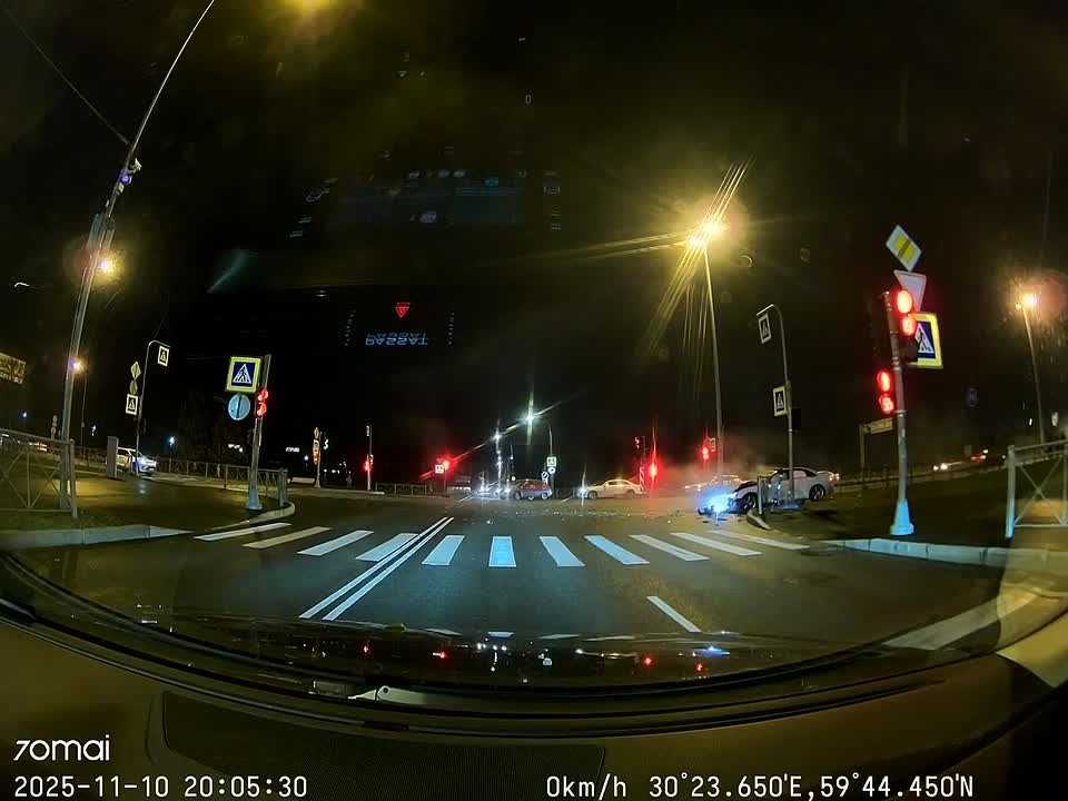 В Пушкинском районе произошло жесткое ДТП