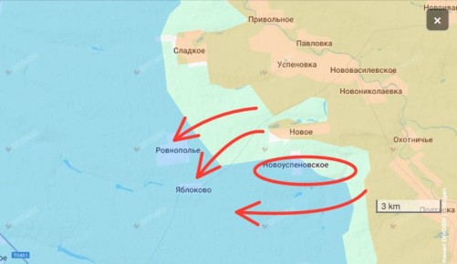Оборона ВСУ прорвана. На востоке Запорожской области ВС РФ добились значительных успехов за последние дни - оборона ВСУ фактически рухнула