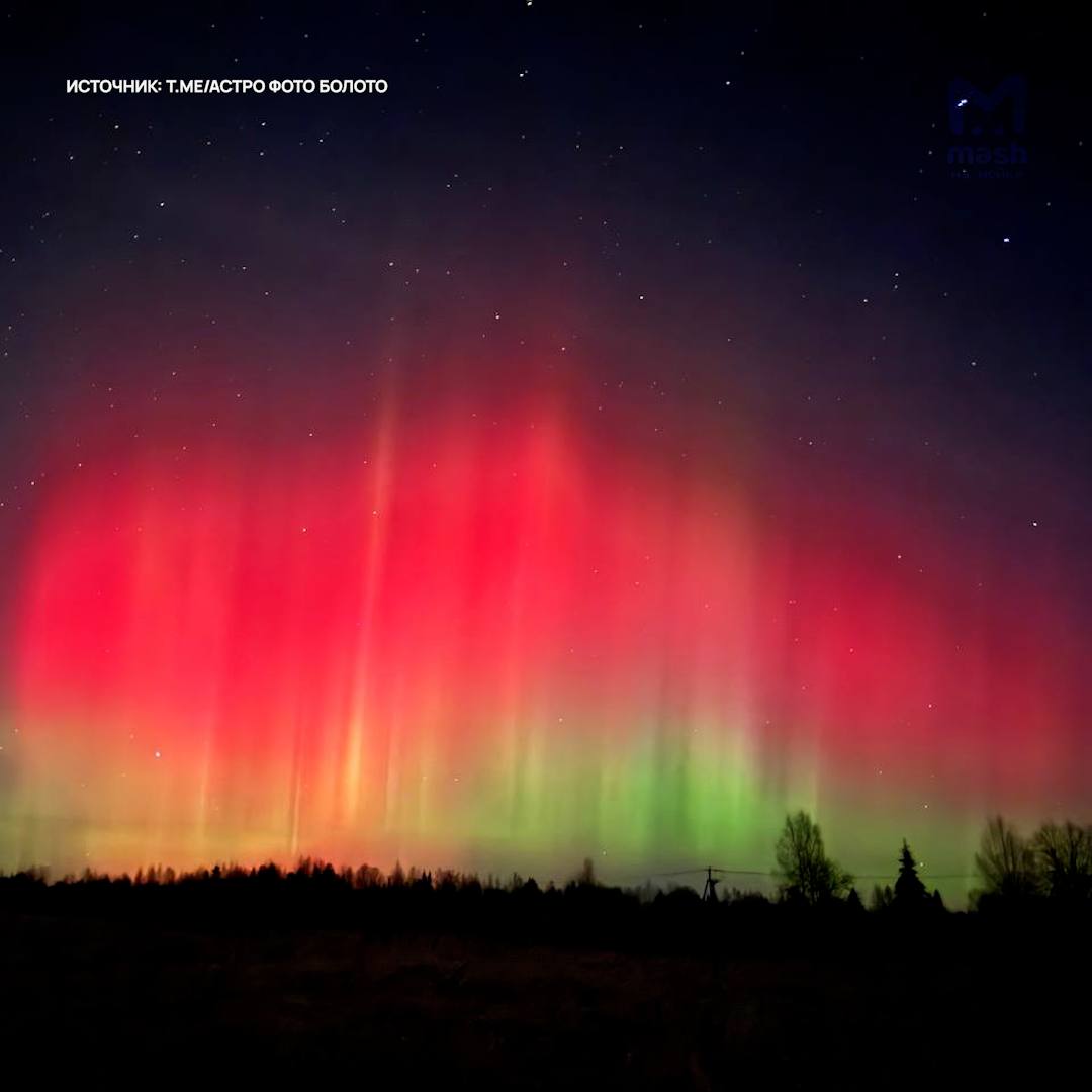 Просыпаемся, любуемся — кадры северного сияния этой ночью в Ленобласти Просыпаемся, любуемся — кадры северного сияния этой ночью в Ленобласти