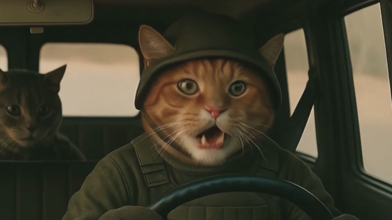 Два майора: ПОДЪЁМ!. "Все привыкли, что котики — это мягкие, мурлычащие и любящие комфорт животные