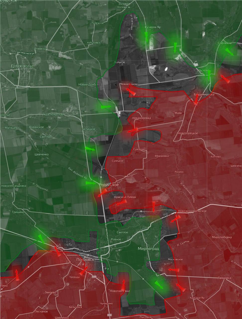 «На Покровском направлении ВС РФ просочились в западную часть Шахово
