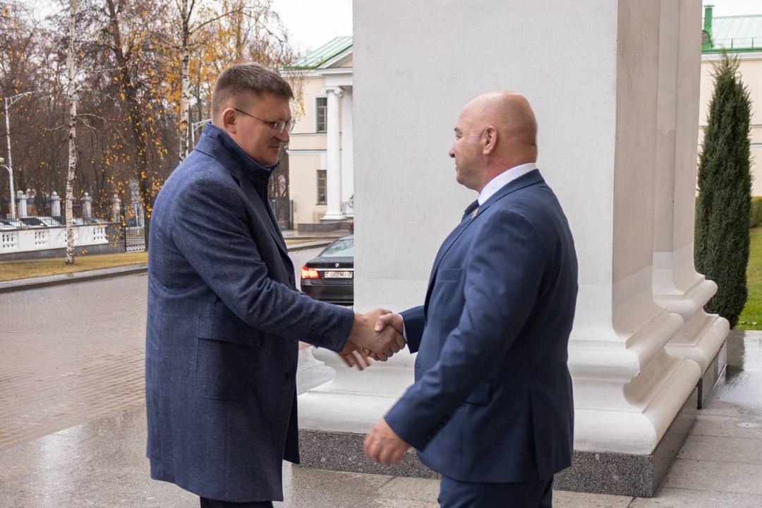 Сергей Лебедев встретился с председателем Следственного комитета Республики Беларусь Дмитрием Горой Сергей Лебедев встретился с председателем Следственного комитета Республики Беларусь Дмитрием Горой