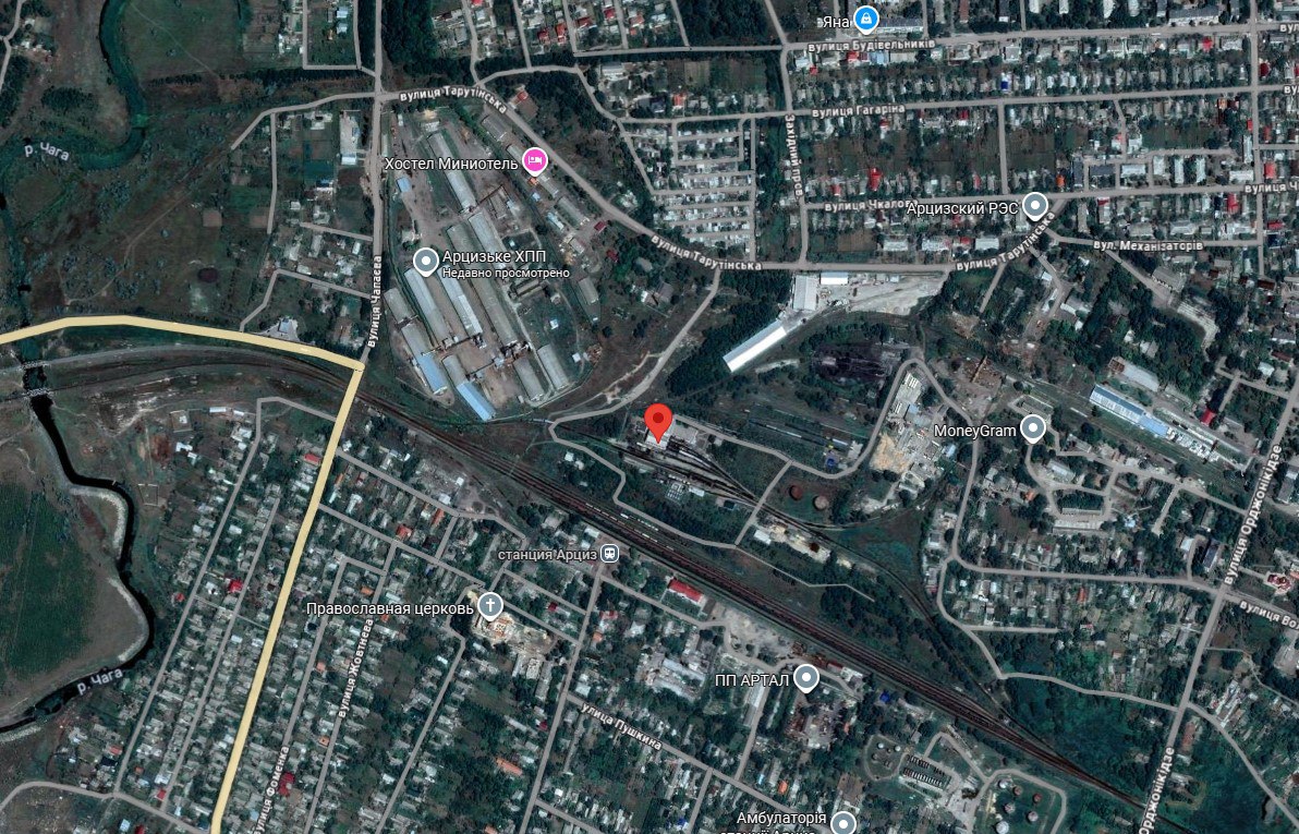 Предварительно, сегодня утром был нанесен удар БПЛА Герань по локомотивному депо в городе Арциз Одесской области Предварительно, сегодня утром был нанесен удар БПЛА Герань по локомотивному депо в городе Арциз Одесской области