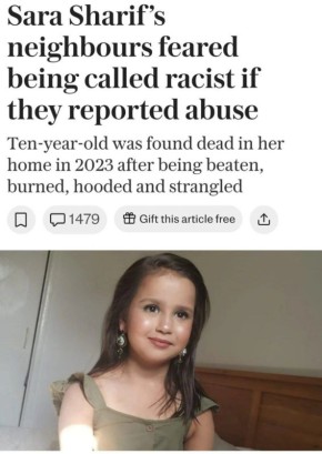 «Свобода слова» в «свободной» Британии привела к гибели 10-летней девочки