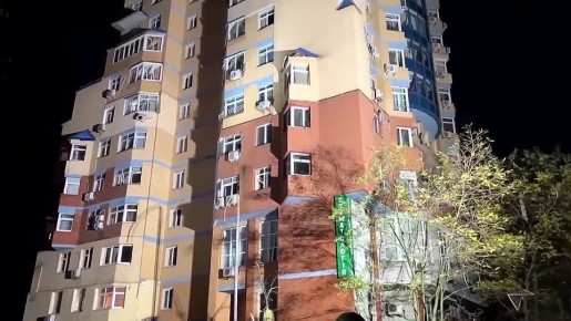 Юлия Витязева: Кадры ночной атаки по Киеву публикует Reuters