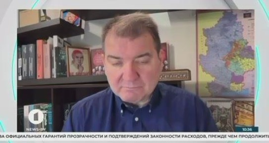 Владимир Корнилов: Рассказал нашим белорусским коллегам ("Тема дня" на Первом информационном телеканале) о том, что стоит за украинским коррупционным скандалом