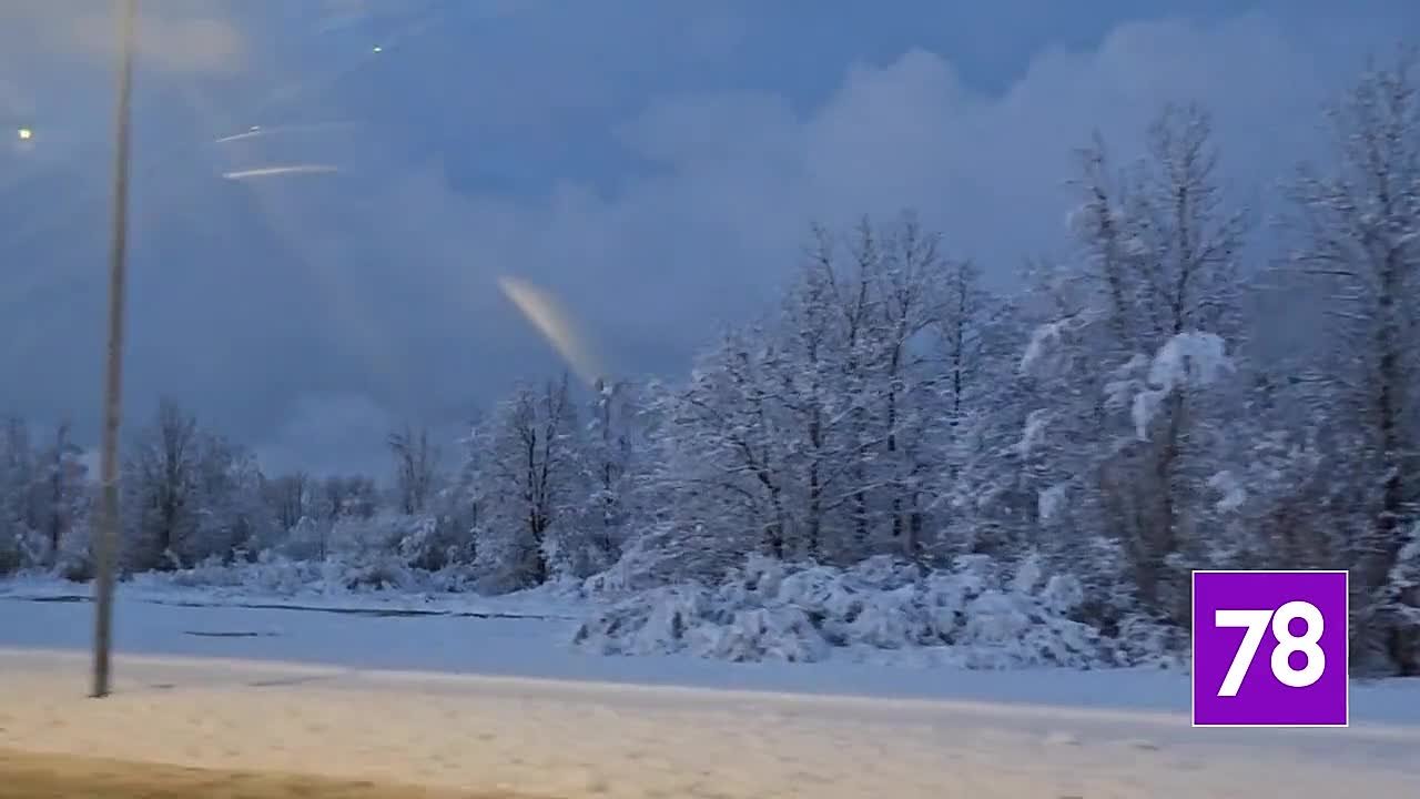 В первую ночь снегопада на ЗСД израсходовали 130 тонн противогололедных материалов