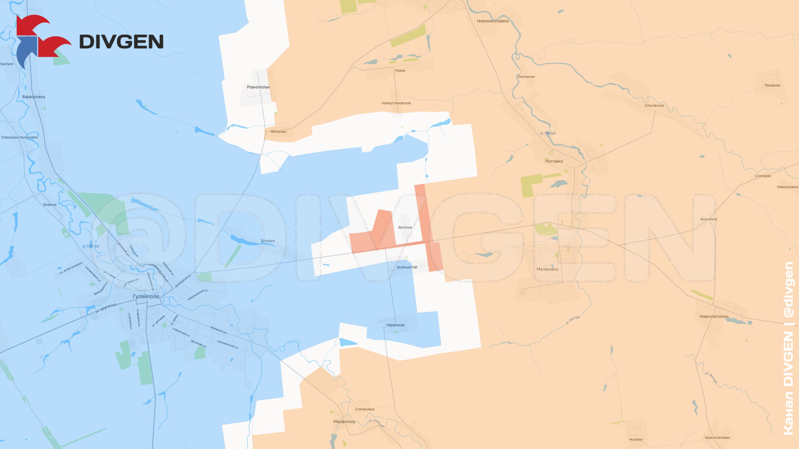 Гуляйпольское направление. Штурмовые группы дальневосточников вышли к Затишью
