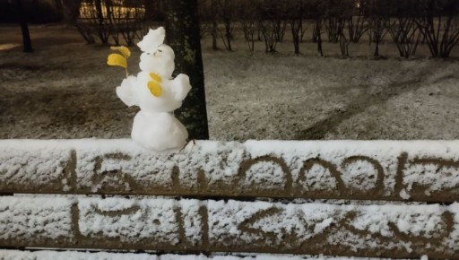 С первым снегом, Москва