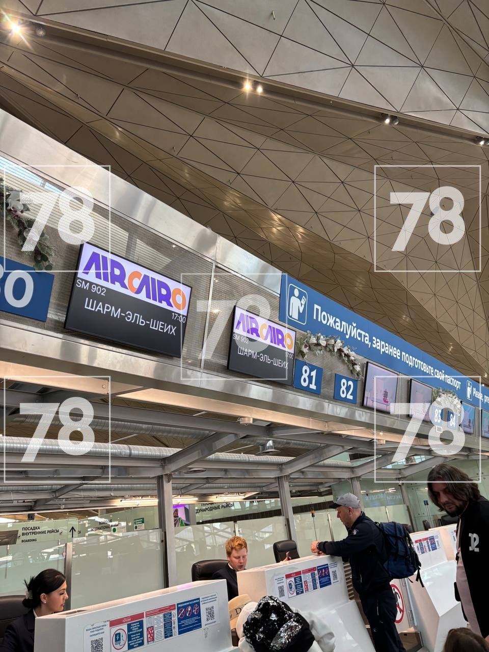 Погодные условия и срок летной годности экипажа не дают вылететь самолету из Петербурга в Египет